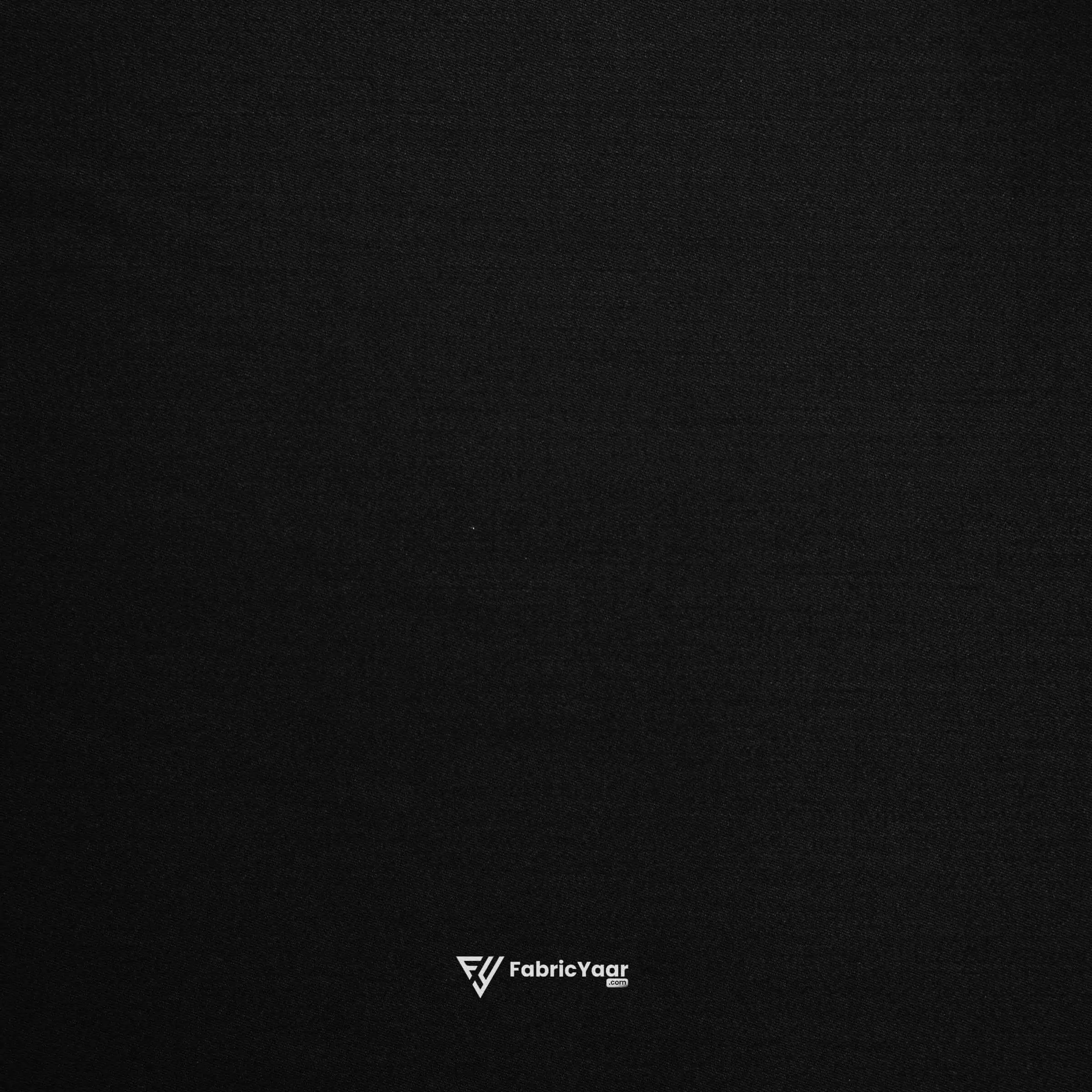 D&J Lustrous T/R Plain Charcoal Black Suit / Pant Fabric (Width 58 Inch)