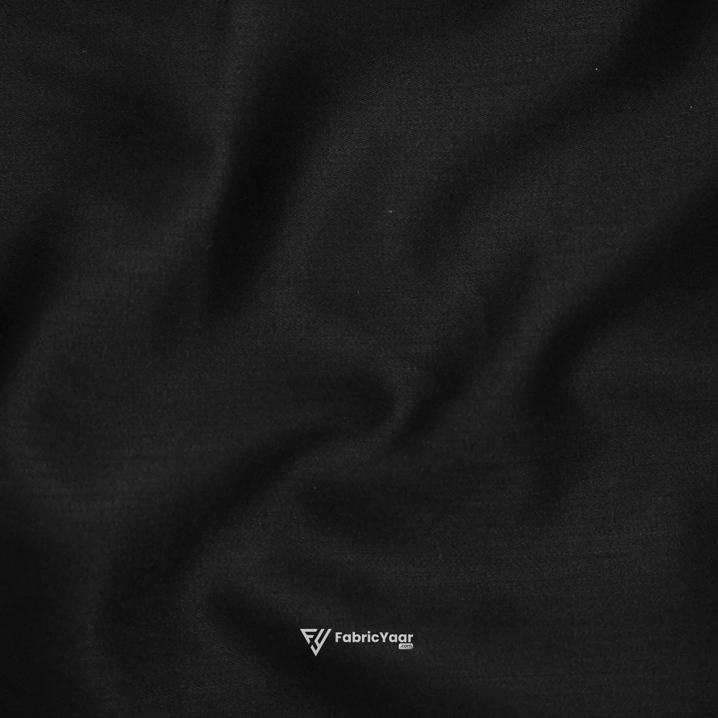 D&J Lustrous T/R Plain Charcoal Black Suit / Pant Fabric (Width 58 Inch)