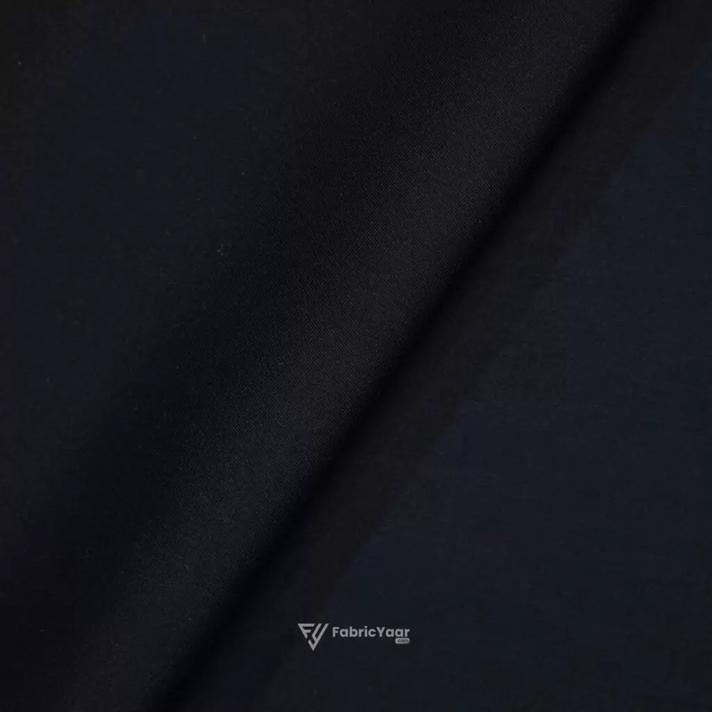 D&J Lustrous T/R Plain Deep Blue Suit / Pant Fabric (Width 58 Inch)