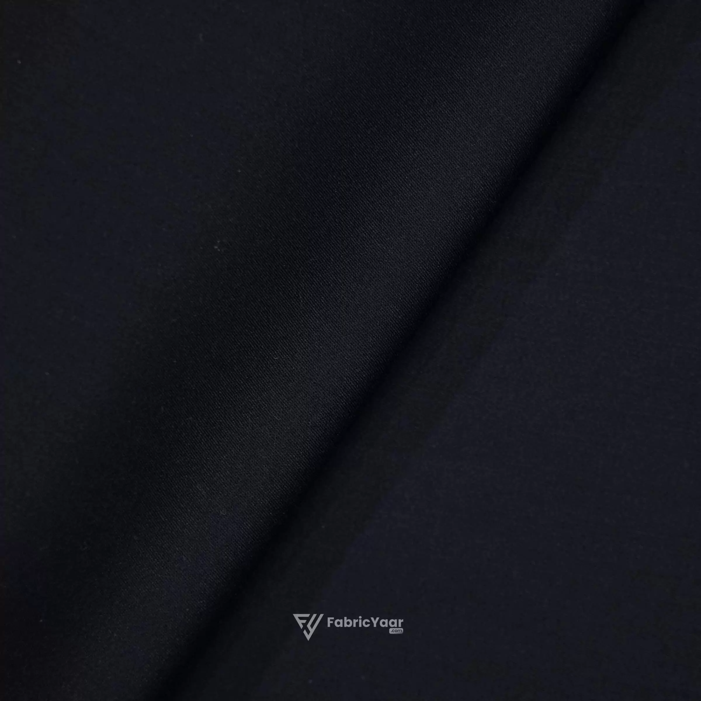 D&J Lustrous T/R Plain Deep Blue Suit / Pant Fabric (Width 58 Inch)