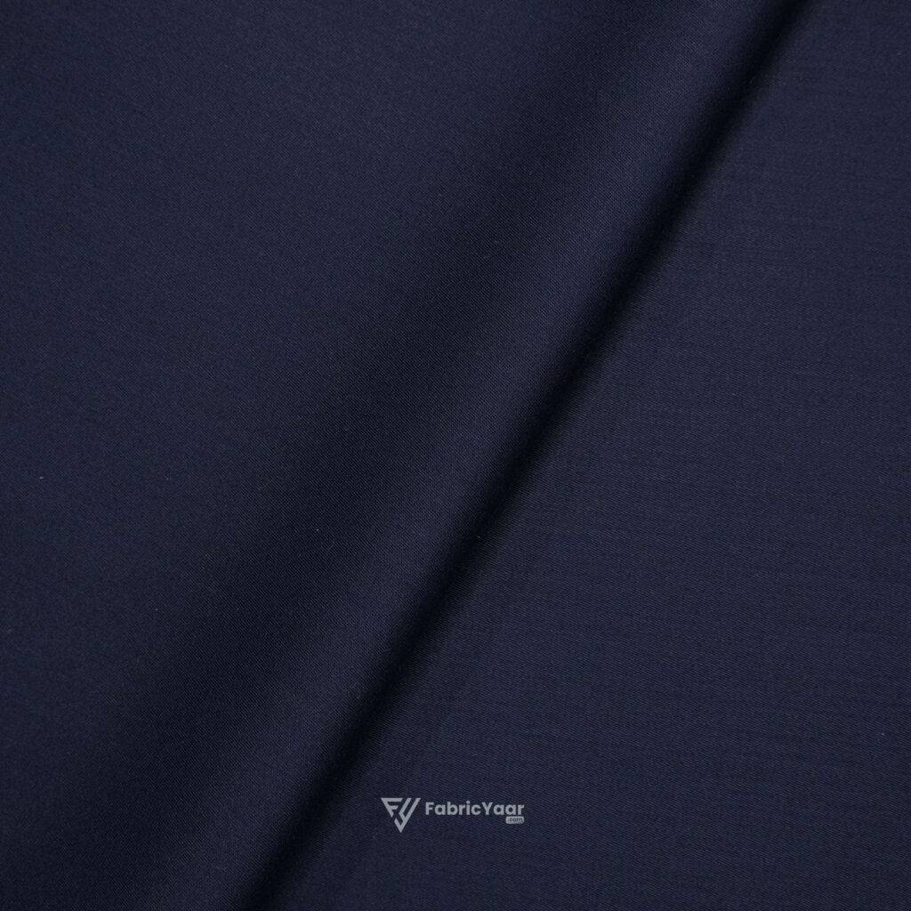 D&J Lustrous T/R Plain Wrosted Blue Suit / Pant Fabric (Width 58 Inch)