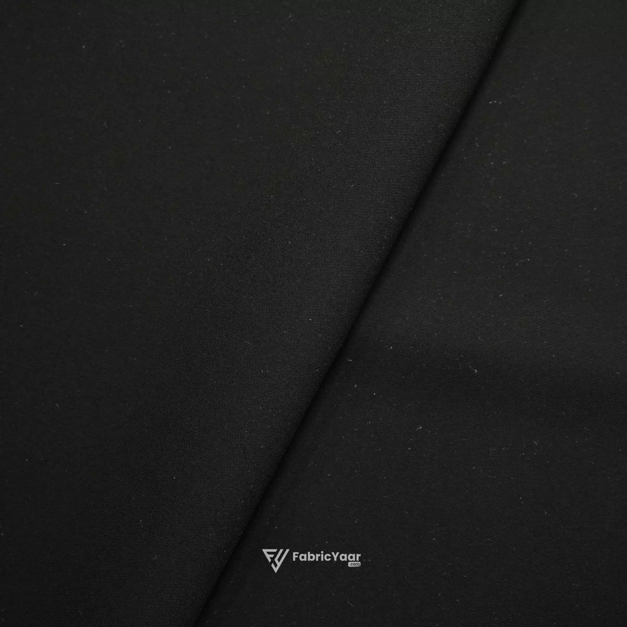 D & J Lachka Black Four Way Stretch Pant Fabric (Width 58 Inch