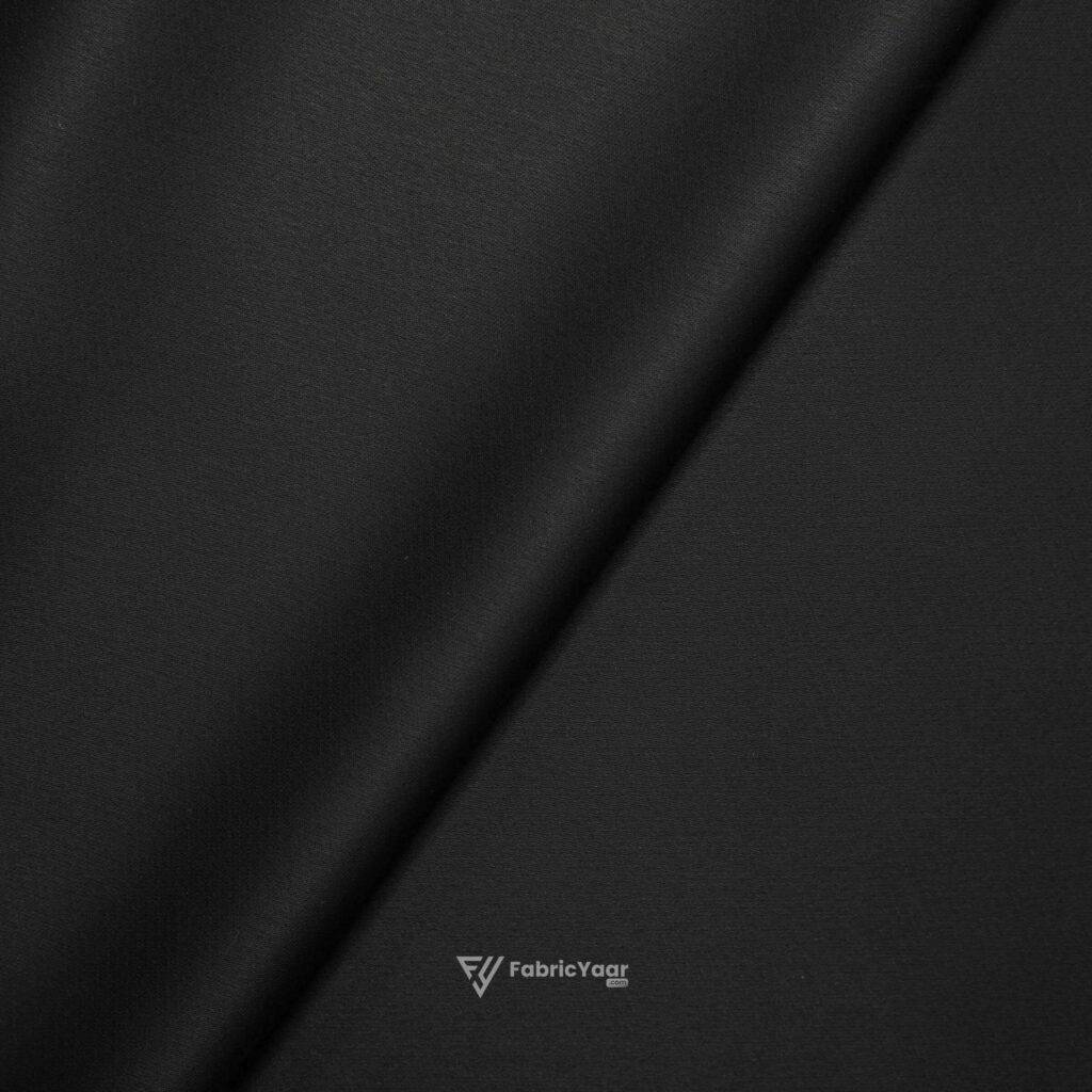 D & J Tuxedo Black Lapel Fabric (Width 58 Inch)
