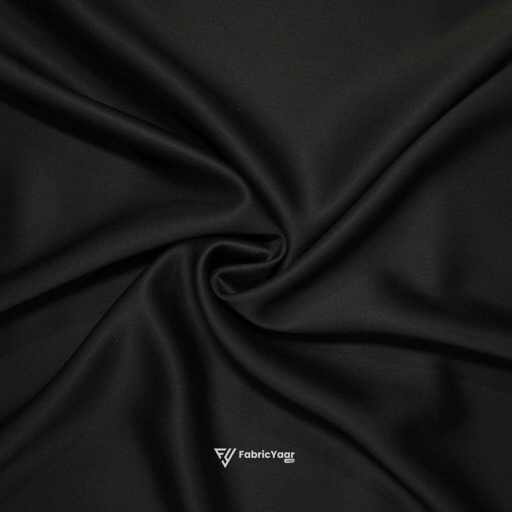 D & J Tuxedo Black Lapel Fabric (Width 58 Inch)