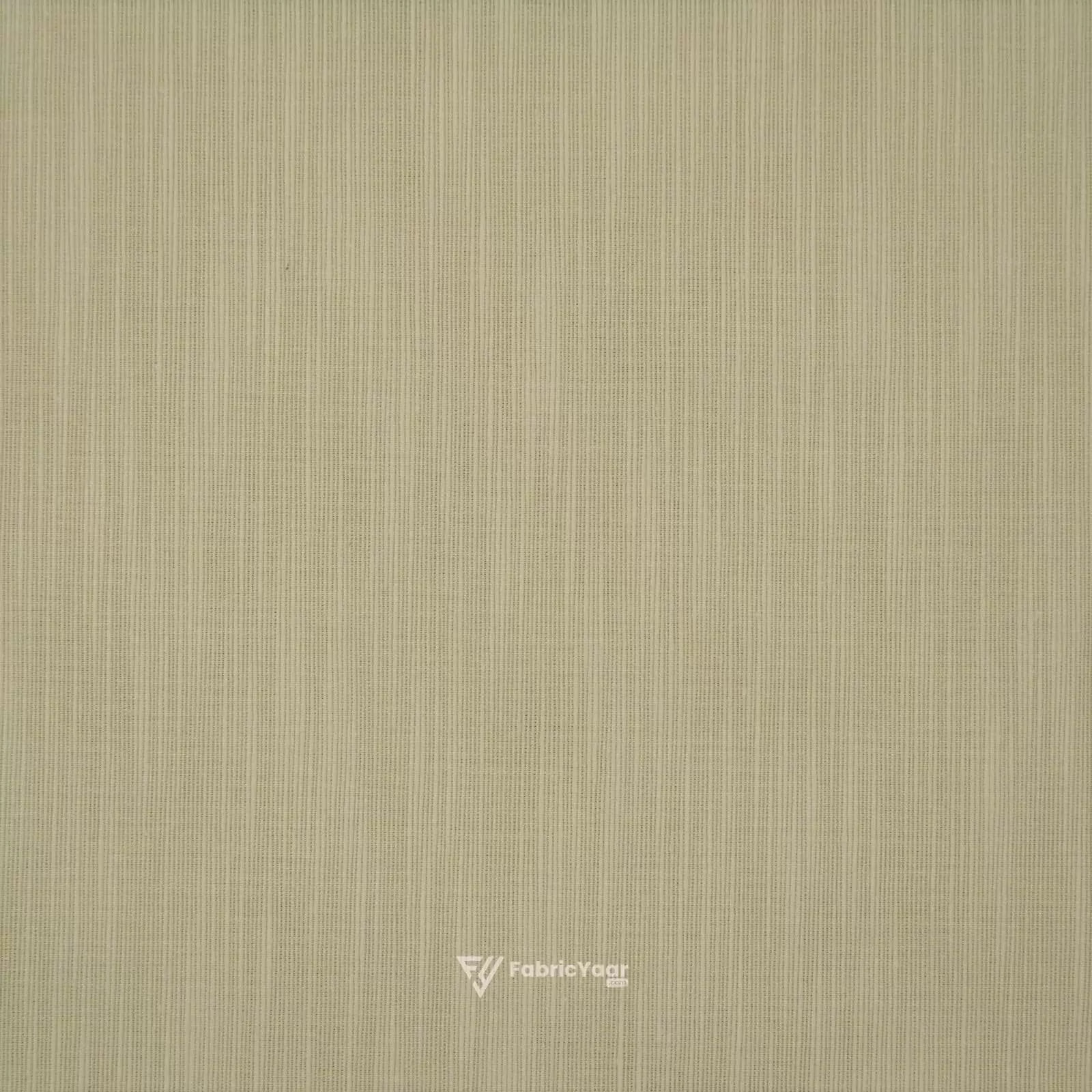 Solino Cotton Linen Plain Golden Cream Shirt / Kurta Fabric (Width 58 Inch)