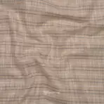 Solino Cotton Linen Self Stripe Ethereal Peach Shirt / Kurta Fabric (Width 58 Inch)