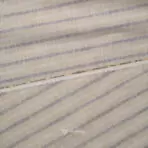 Solino Cotton Linen Self Stripe Soothing Brown Shirt / Kurta Fabric (Width 58 Inch)