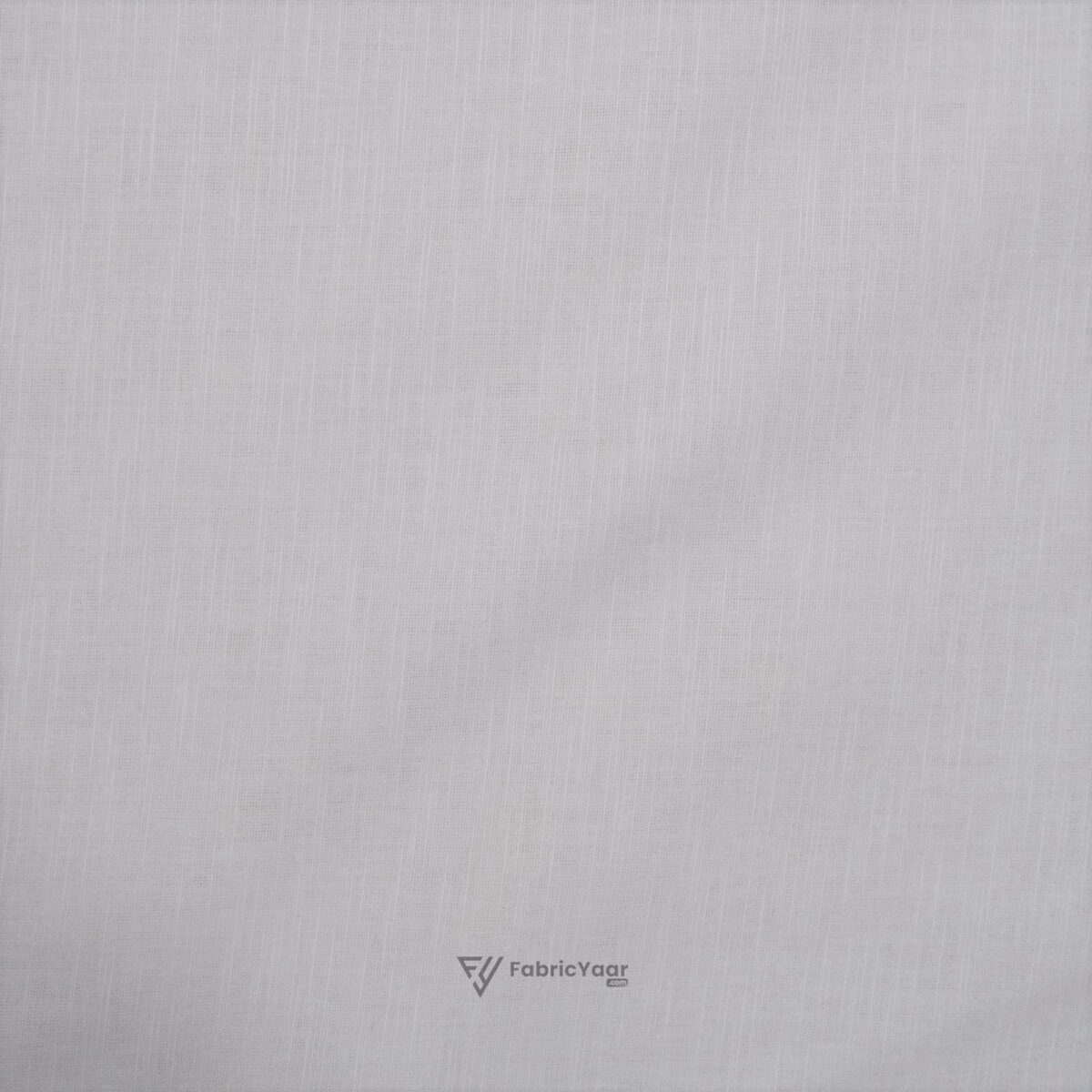 True Value Cotton Linen White Shirt / Kurta Fabric (Width 58 Inch)