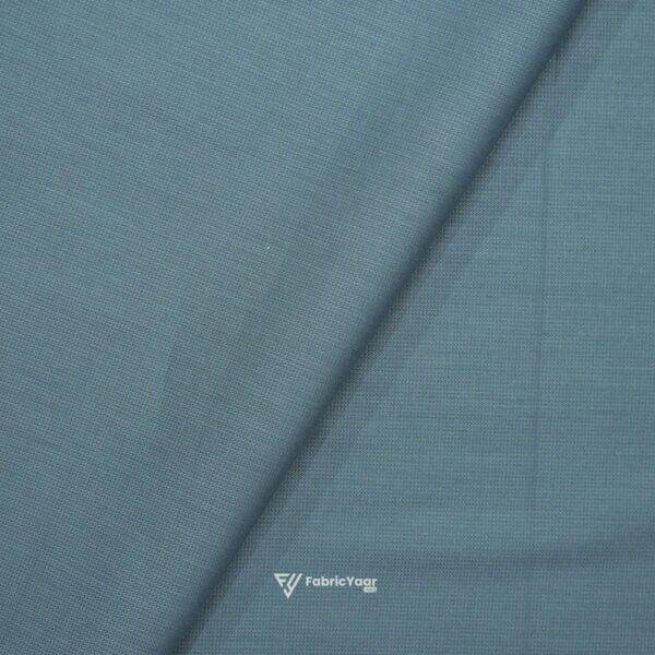 Mitva 100% Pure Cotton Strutchered Cadet Rama Shirt / Kurta Fabric (Width 58 Inch)