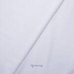 Mitva 100% Pure Cotton Structured White Shirt / Kurta Fabric (Width 58 Inch)