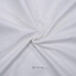 Mitva 100% Pure Cotton Structured White Shirt / Kurta Fabric (Width 58 Inch)