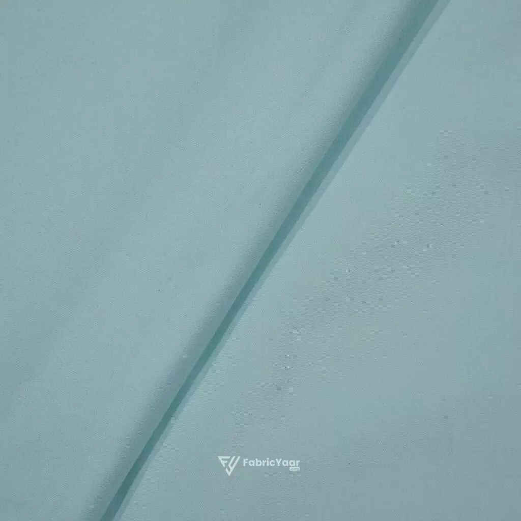 Giza Cotton Plain Celeste Blue Shirt / Kurta Fabric (Width 58 Inch)