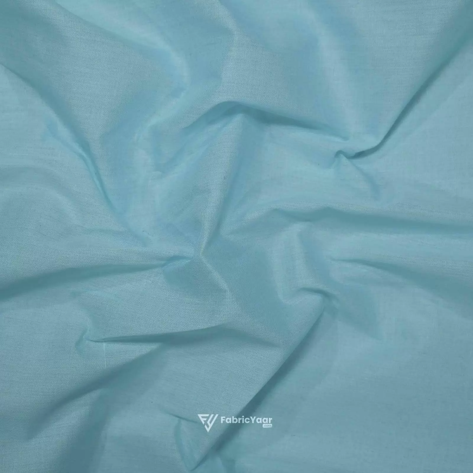 Cotton Lawn Plain Light Blue Shirt / Kurta Fabric (Width 36 Inch)
