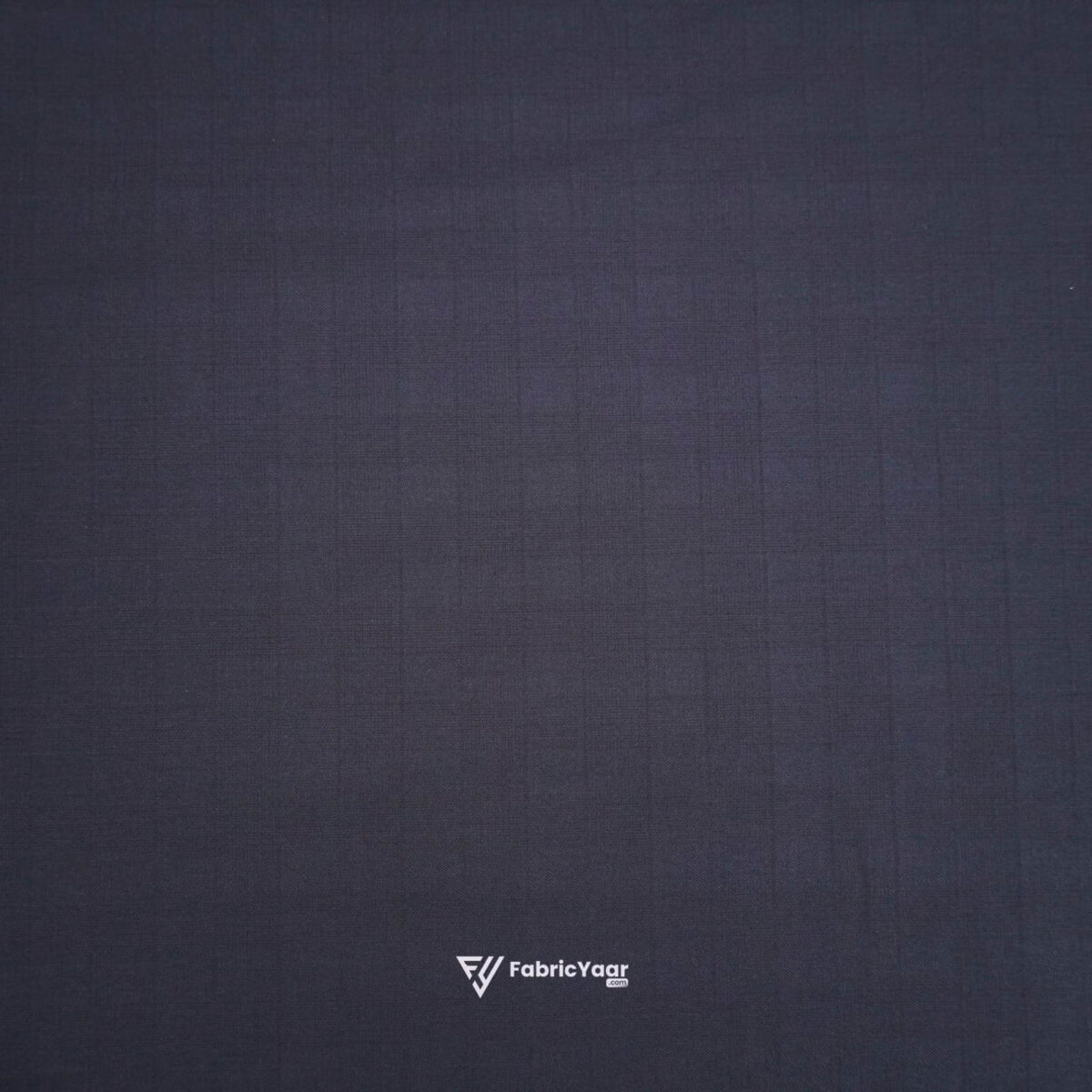 Terry Rayon Self Checks Purplish Blue Pant/Suit Fabric (Width 58 Inch)