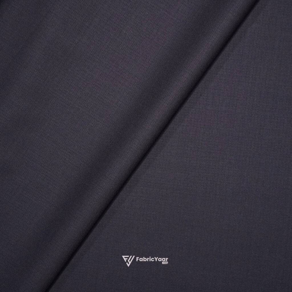 Terry Rayon Zero Emboss Anchor Grey Pant / Suit Fabric (Width 58 Inch)