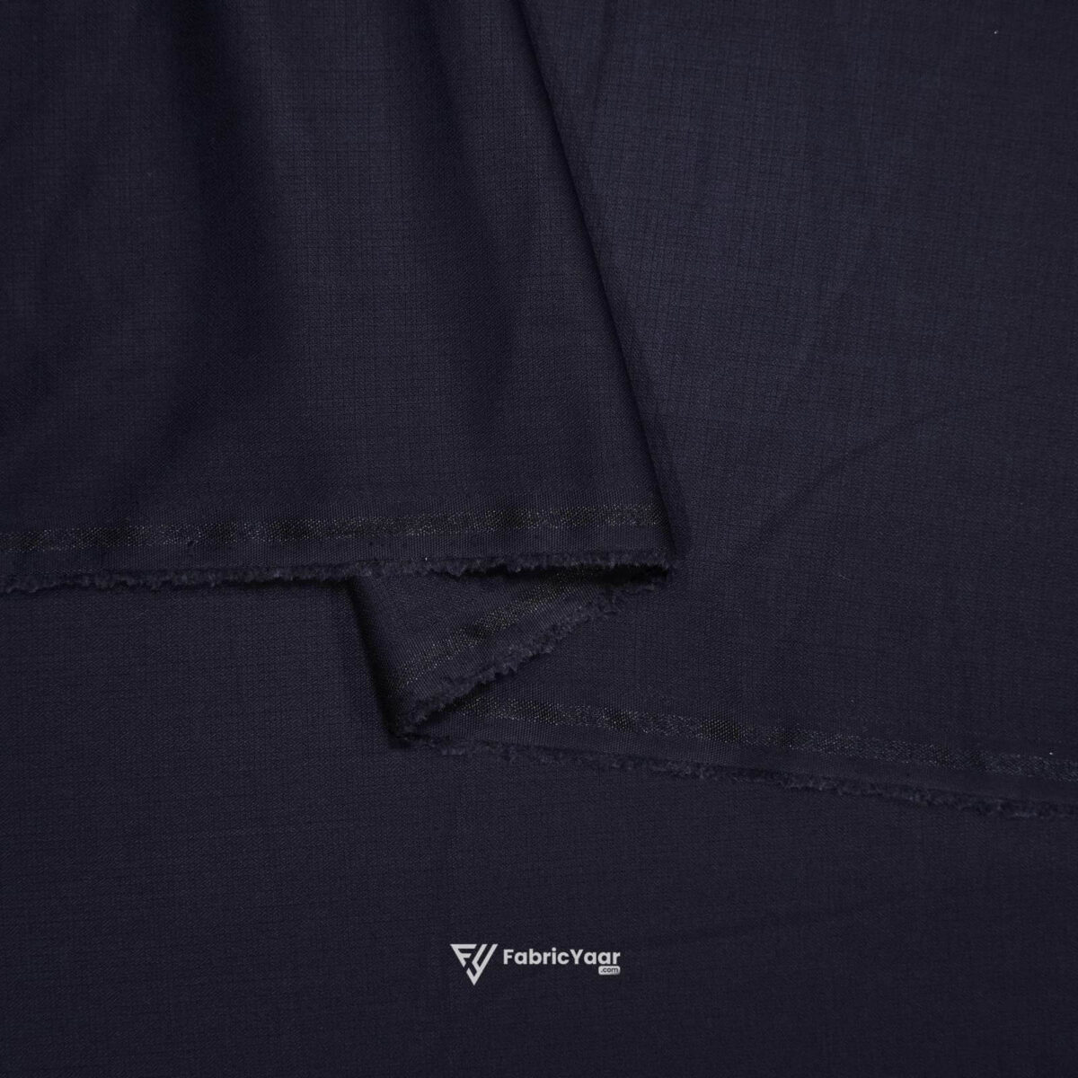 Terry Rayon Zero Emboss Royal Blue Pant / Suit Fabric (Width 58 Inch)