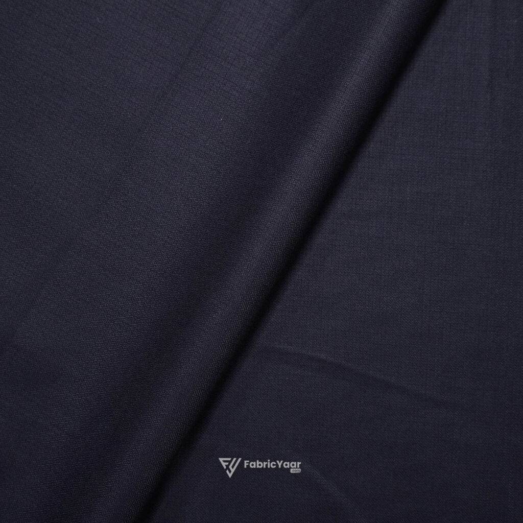 Terry Rayon Zero Emboss Royal Blue Pant / Suit Fabric (Width 58 Inch)