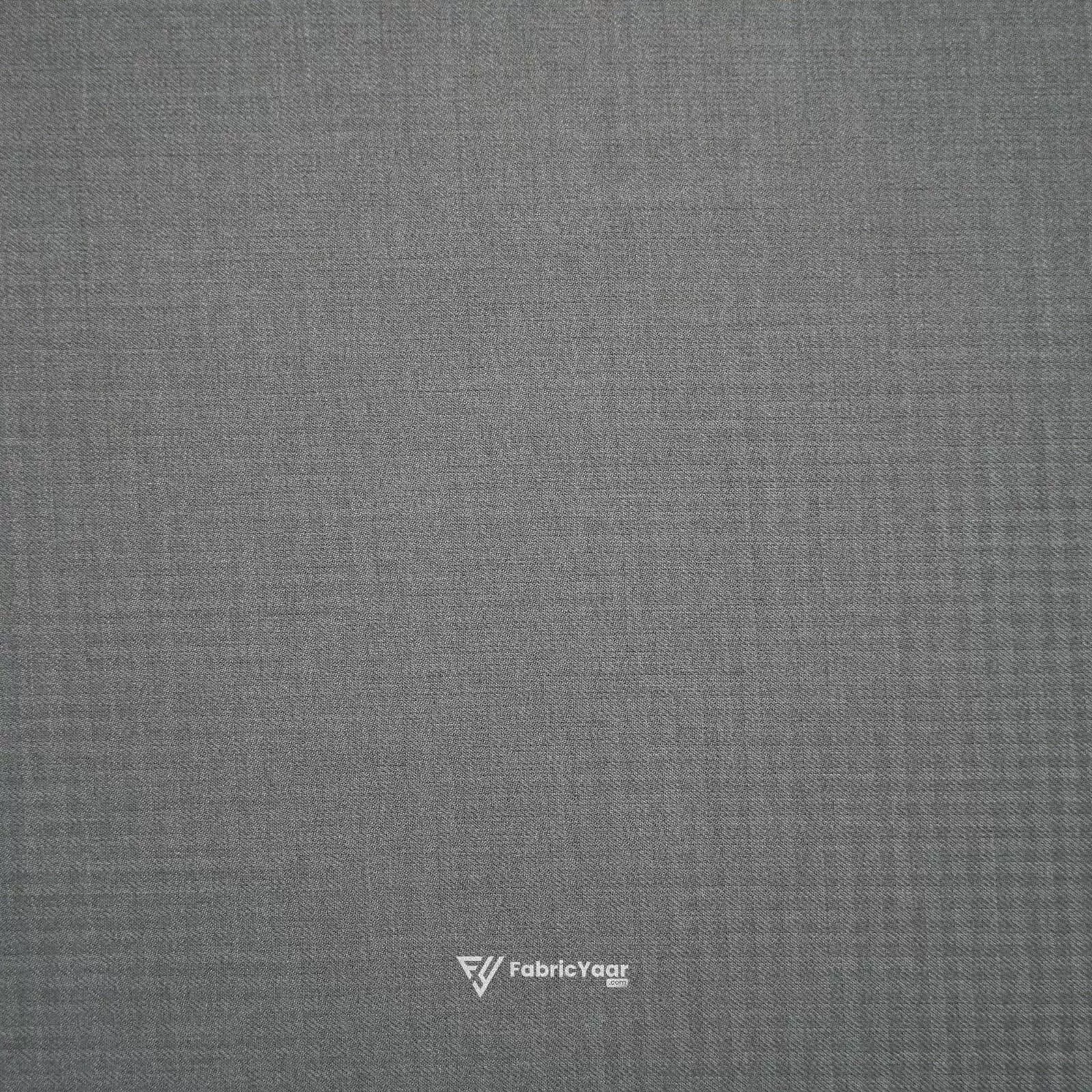 Terry Rayon Zero Emboss Tree Grey Pant / Suit Fabric (Width 58 Inch)