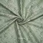 Cadini Italy Giza Cotton Digital Printed Mint Green Shirt / Kurta Fabric  (Width 58 Inch)