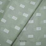Cotton Lawn Zari Jacquard Buta Mint Green Shirt / Kurta Fabric (Width 58 Inch)