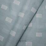Cotton Lawn Zari Jacquard Buta Celeste Blue Shirt / Kurta Fabric (Width 58 Inch)