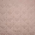 Designer Embroidery Glitter Sequins Creamy Peach Kurta / Koti Fabric (Width 38 Inch)