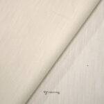 Solino Cotton Linen Velour Cream Shirt / Kurta Fabric (Width 58 Inch)