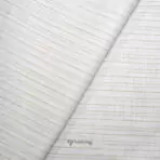 Solino Cotton Linen Self Stripe Beige Shirt / Kurta Fabric (Width 58 Inch)