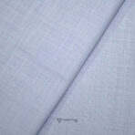 Solino 100% Cotton Jute Structure Light Blue Shirt / Kurta Fabric (Width 58 Inch)