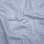 Solino 100% Cotton Jute Structure Light Blue Shirt / Kurta Fabric (Width 58 Inch)