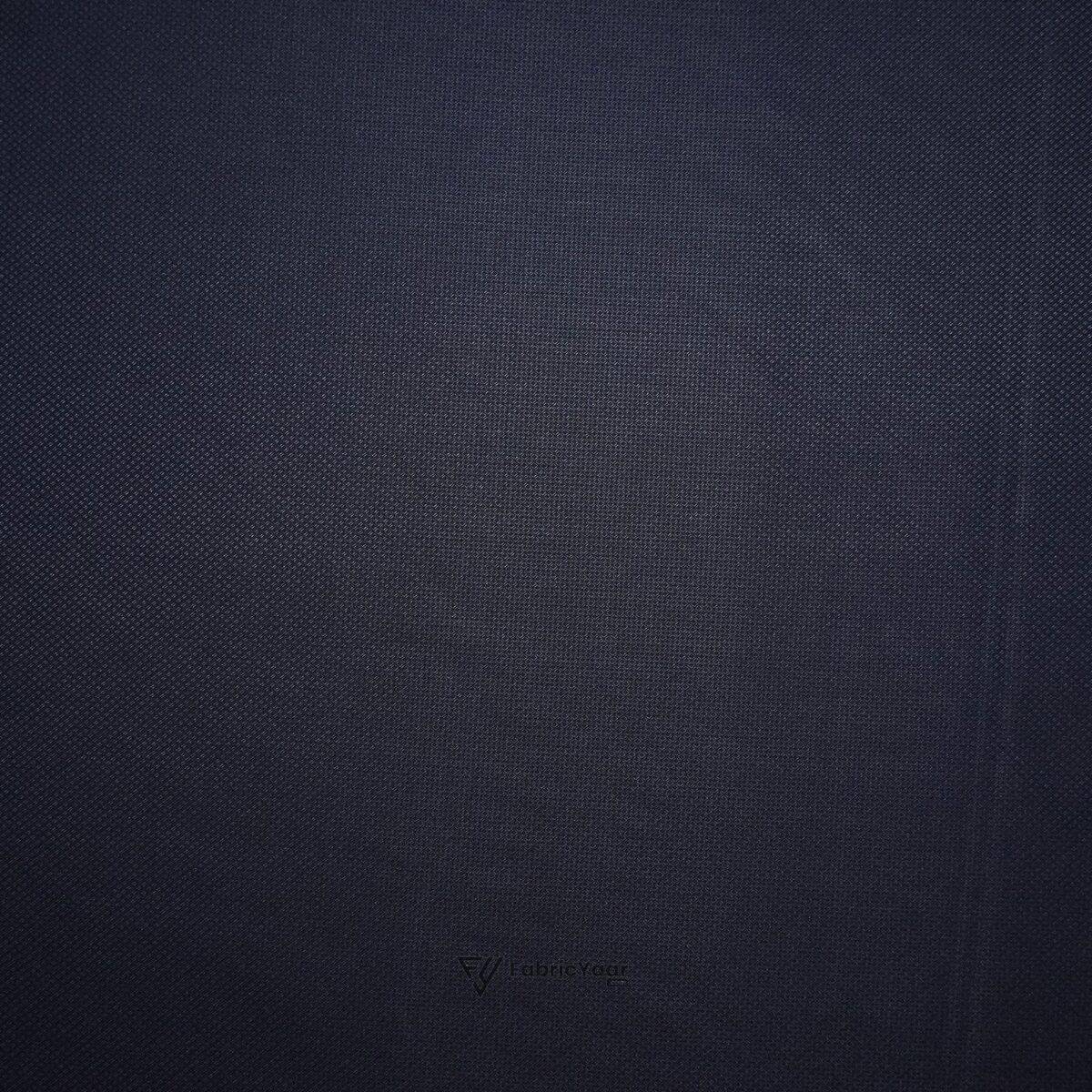 Cadini Italy T/R Textured Classic Blue Suit / Pant Fabric (Width 58 inch)