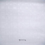 Self Dex White Textured Giza Cotton Shirt / Kurta Fabric (Width 58 Inch)