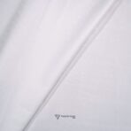 Self Abbot White Textured Giza Cotton Shirt / Kurta Fabric (Width 58 Inch)