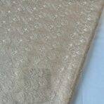 DOBLINO Designer Embroidery With Golden Sequins Beige Kurta / koti / shrug / Jodhpuri (Width 58 Inch)
